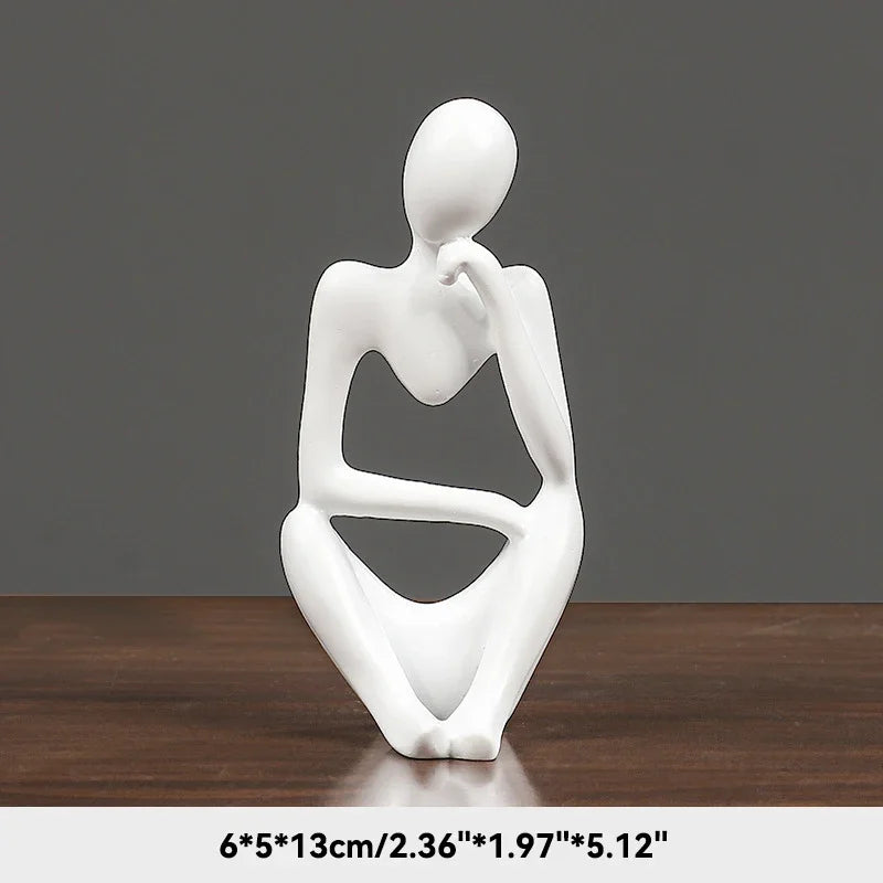 Thinker Abstract Statues