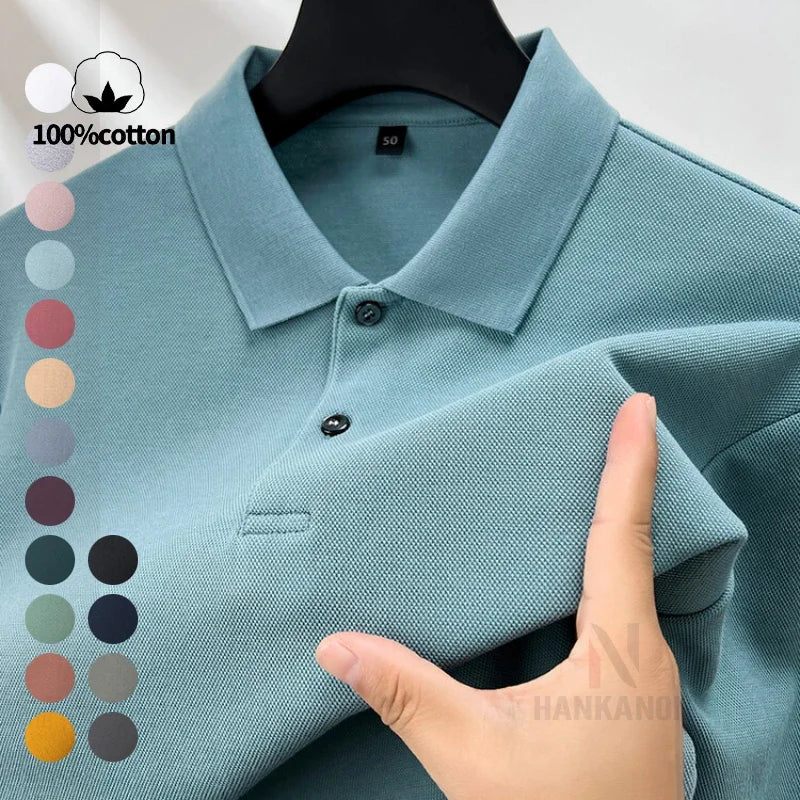 Men’s Long Sleeve Polo Shirt