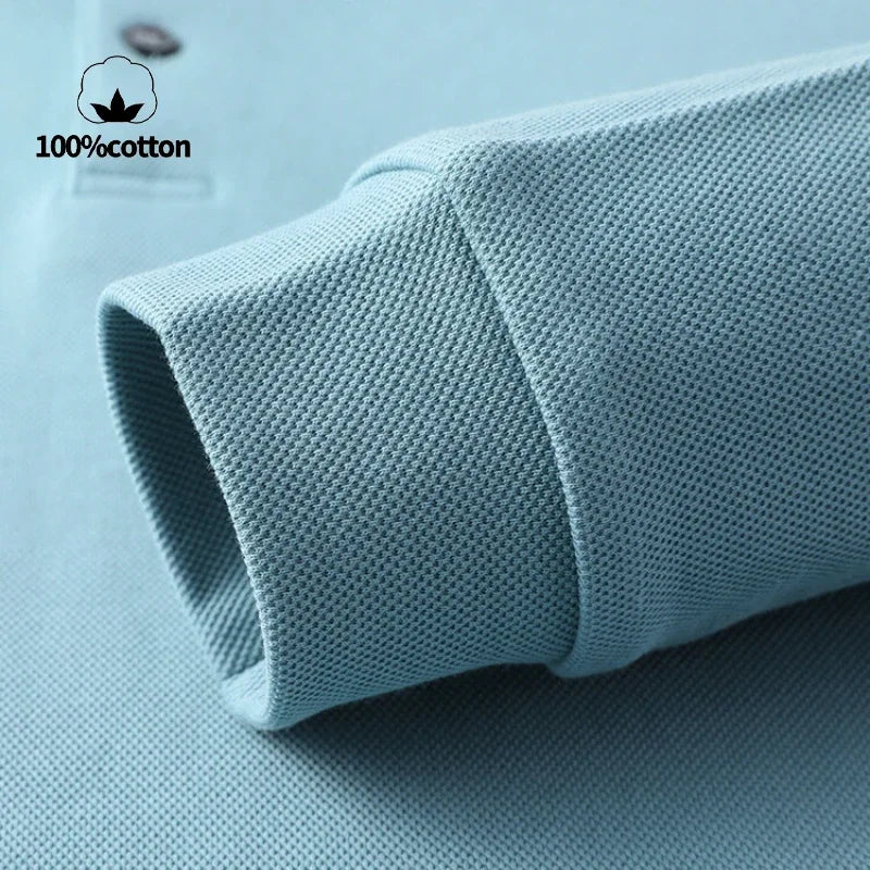 Men’s Long Sleeve Polo Shirt