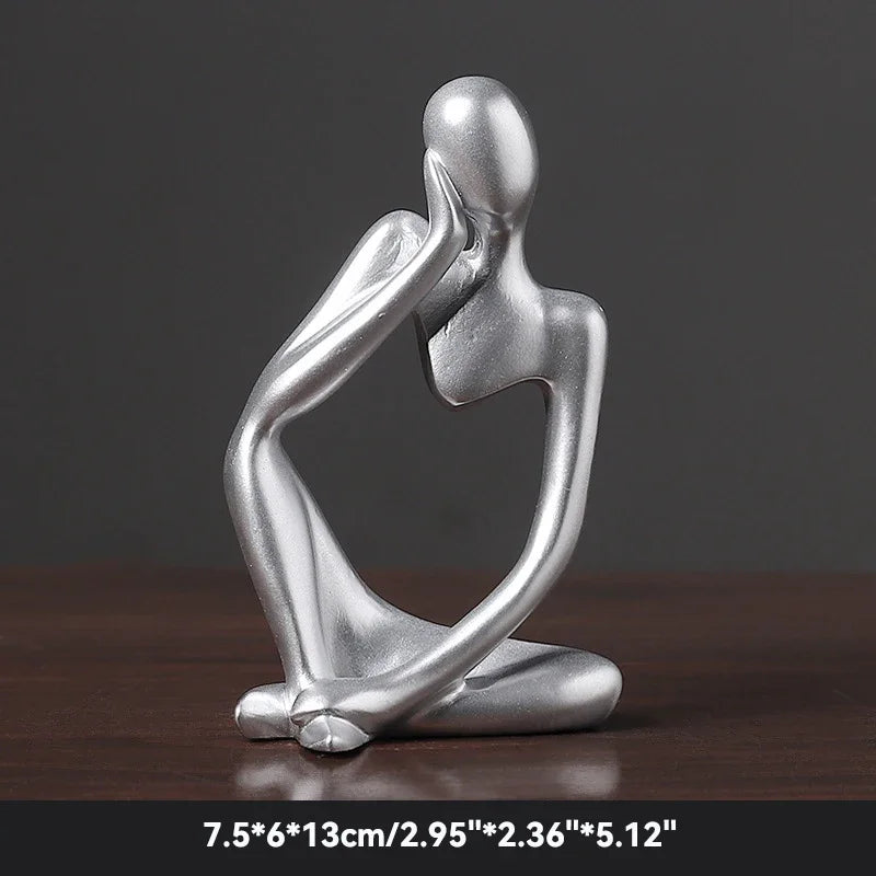 Thinker Abstract Statues