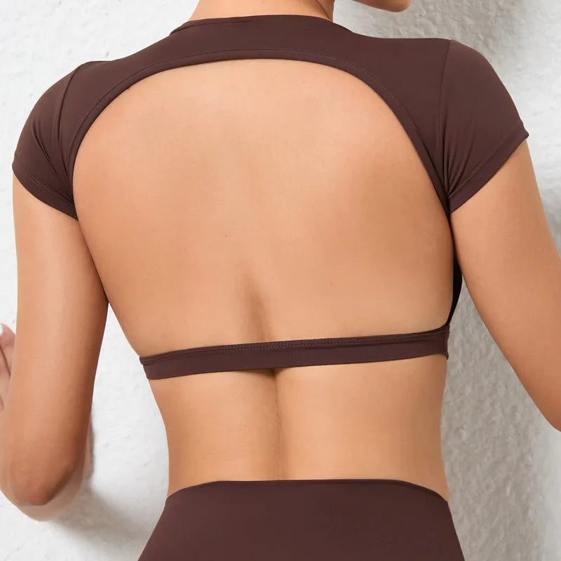 Backless Fitness Top