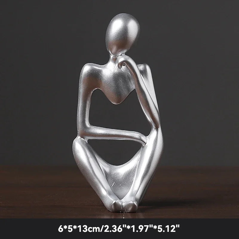 Thinker Abstract Statues
