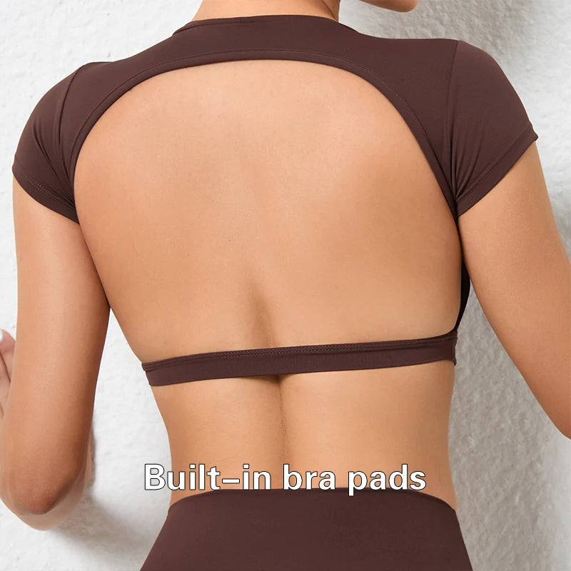 Backless Fitness Top