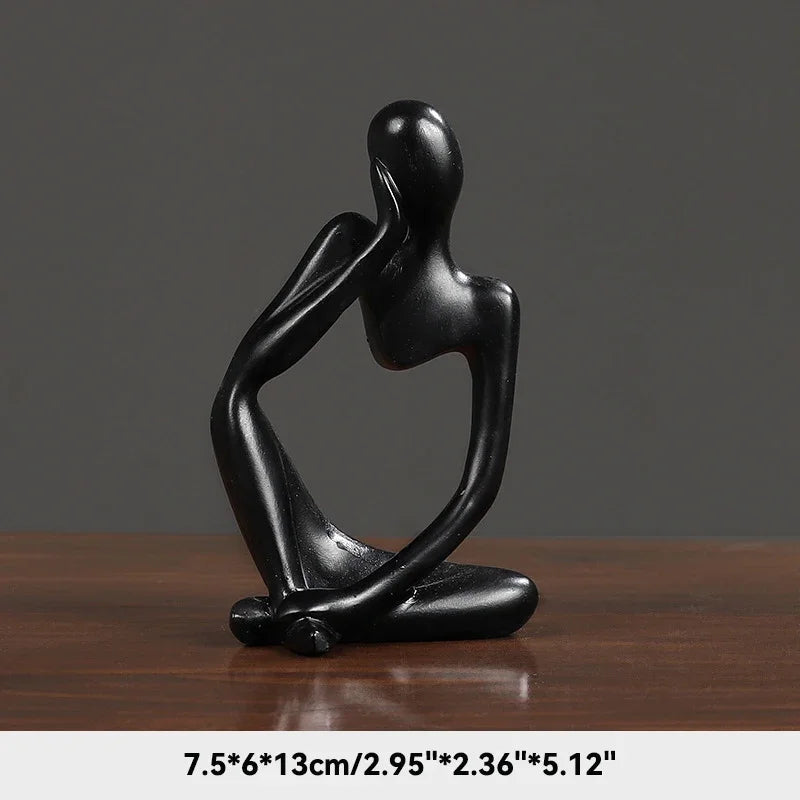 Thinker Abstract Statues