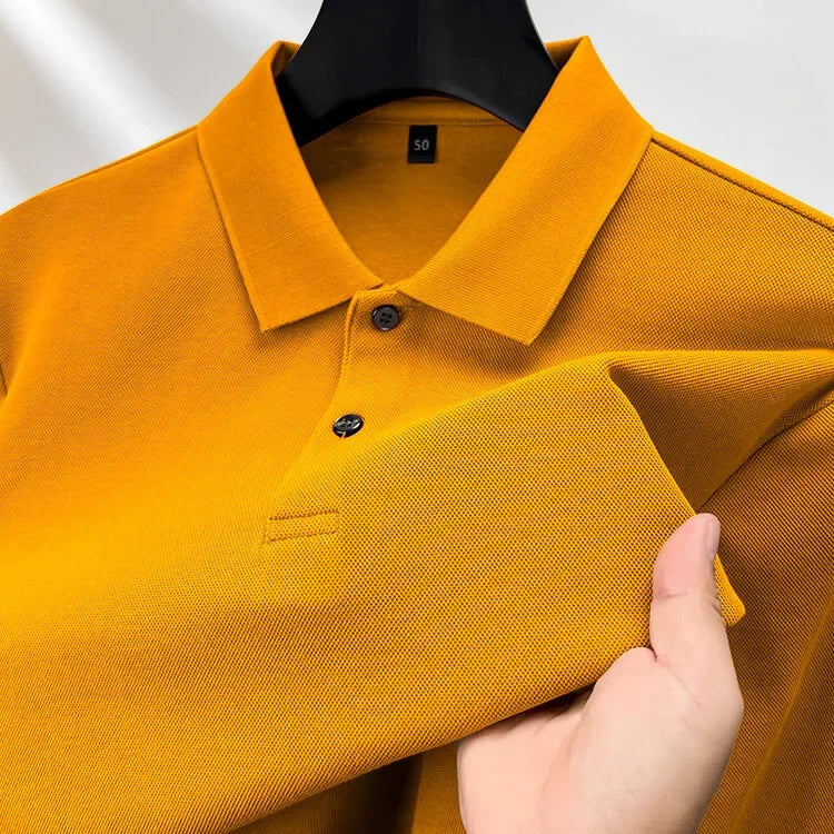 Men’s Long Sleeve Polo Shirt