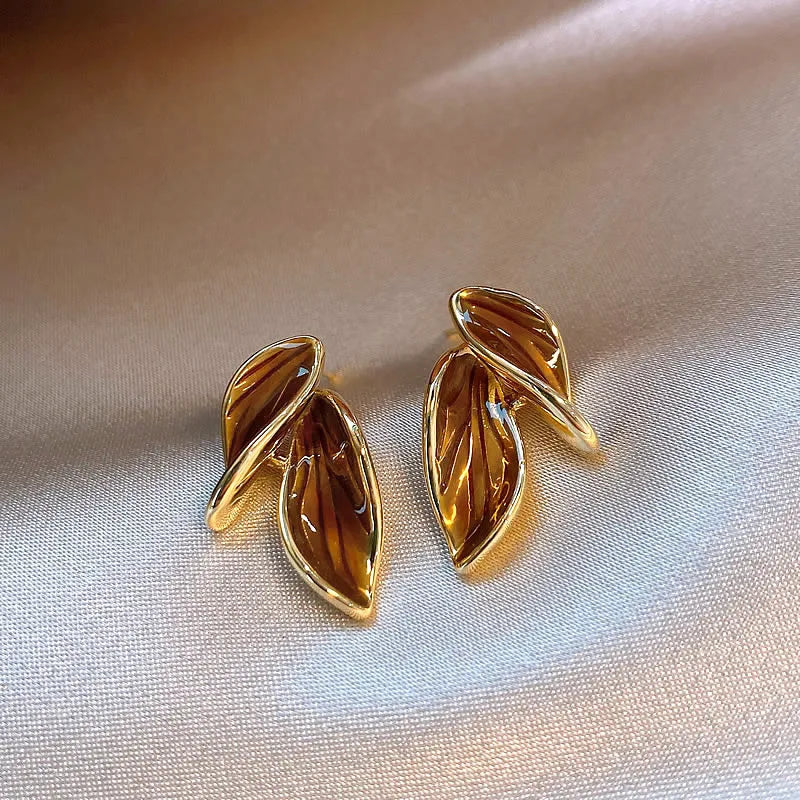 Leaf Design Earring