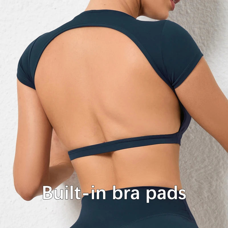 Backless Fitness Top