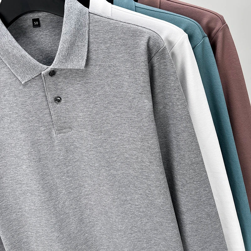 Men’s Long Sleeve Polo Shirt
