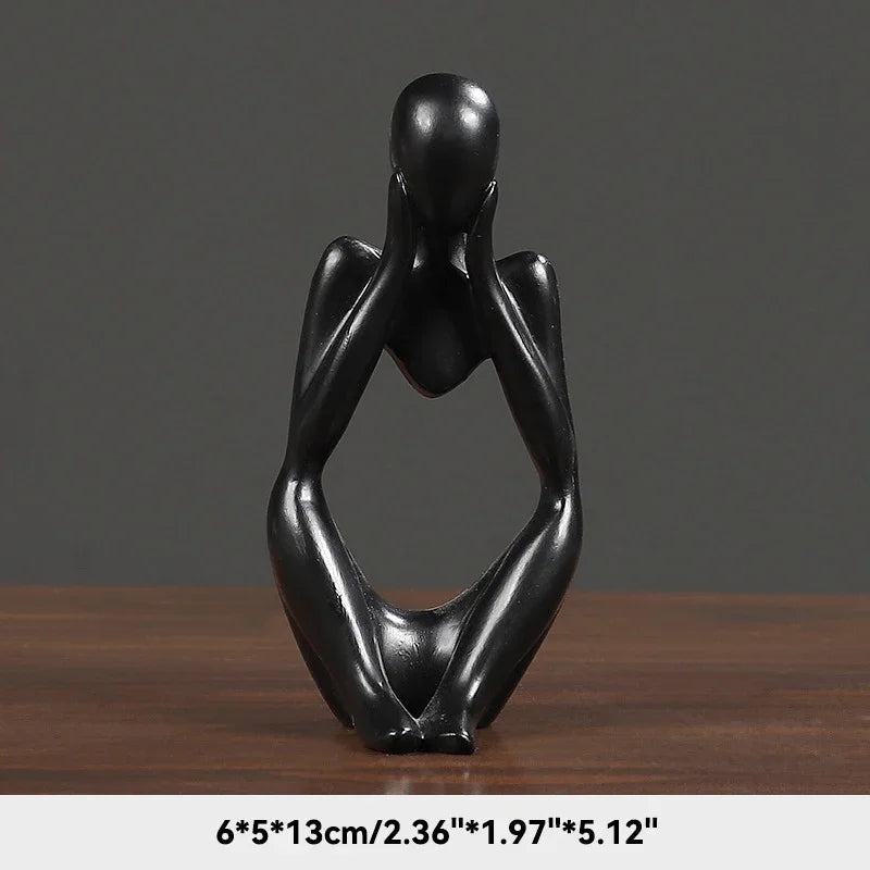 Thinker Abstract Statues
