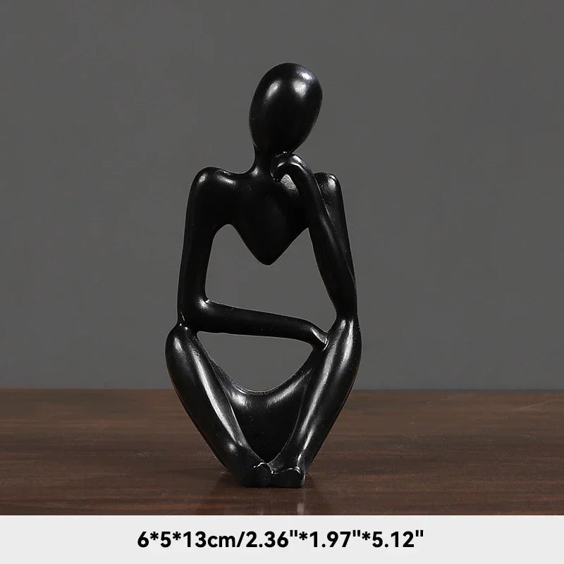 Thinker Abstract Statues