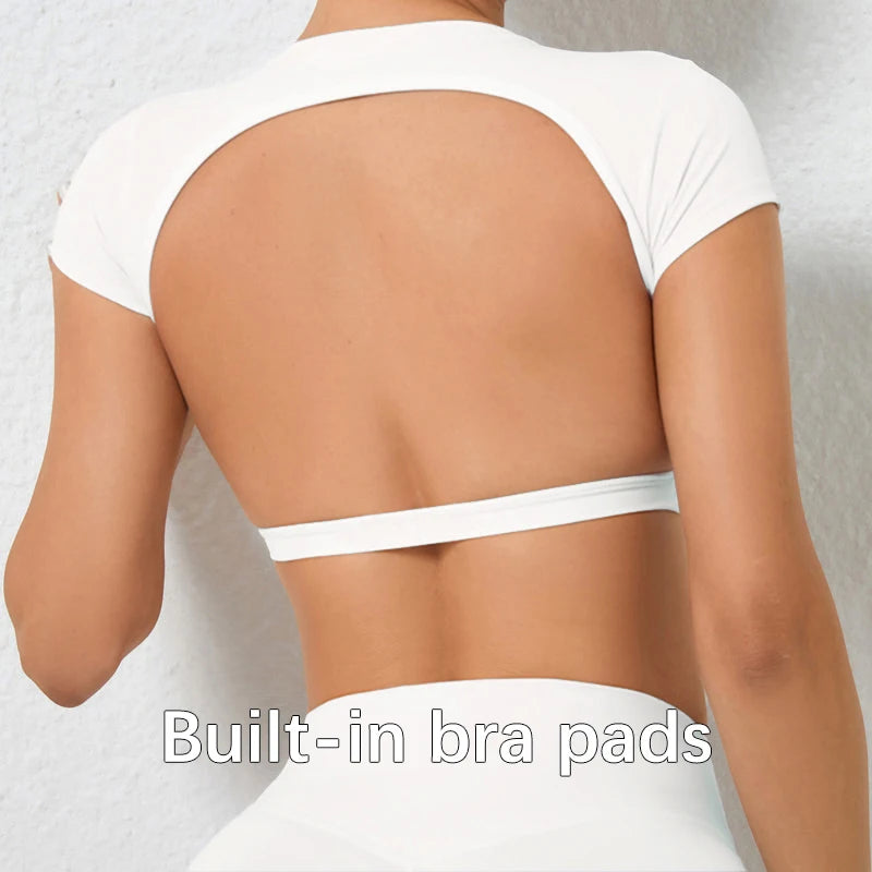 Backless Fitness Top