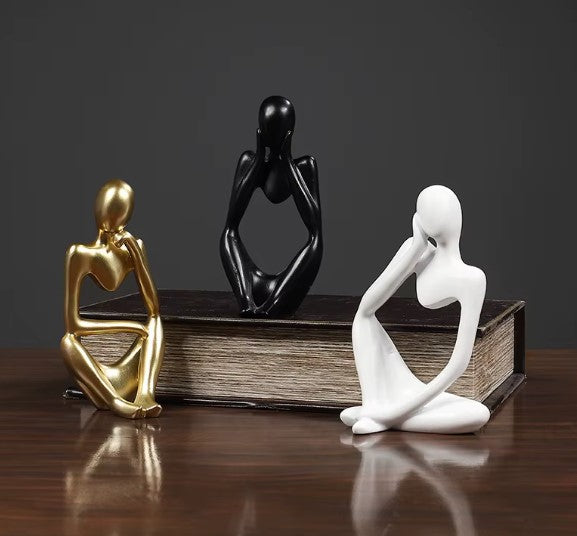 Thinker Abstract Statues
