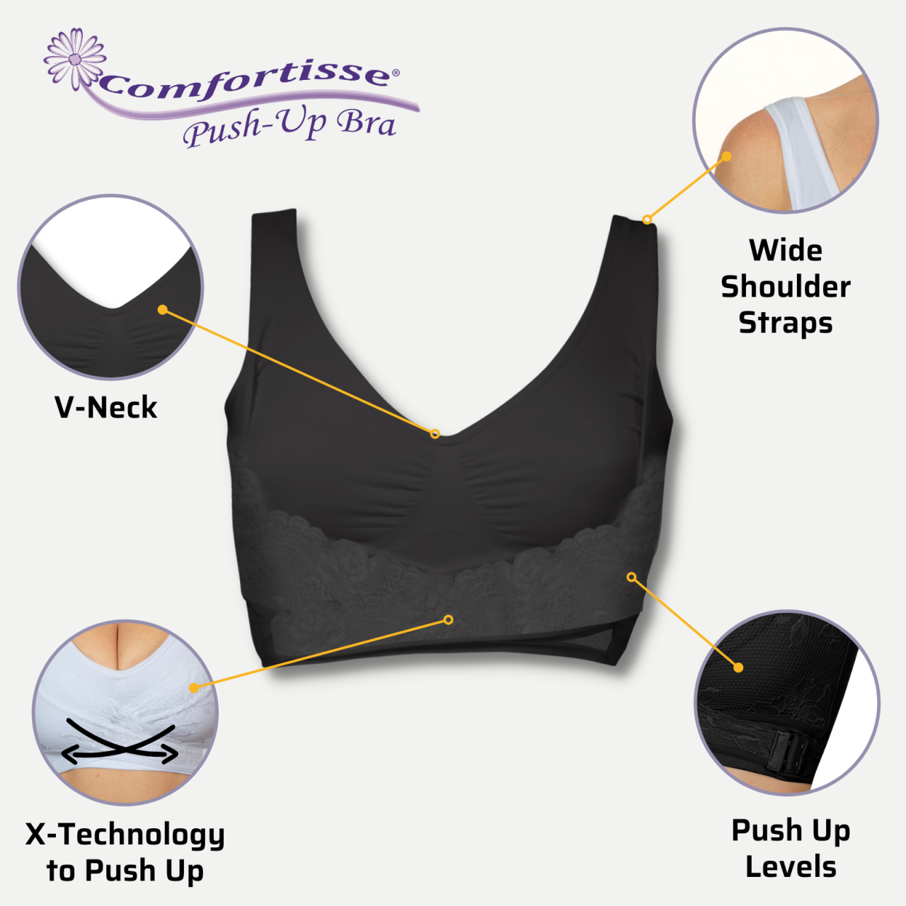 Reggiseno Super Push Up: paga 1 e ricevi 3!