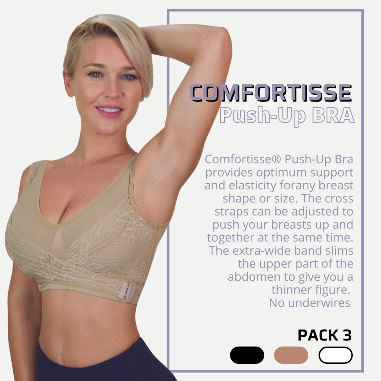 Reggiseno Super Push Up: paga 1 e ricevi 3!
